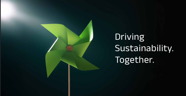 Green Pinwheel Image